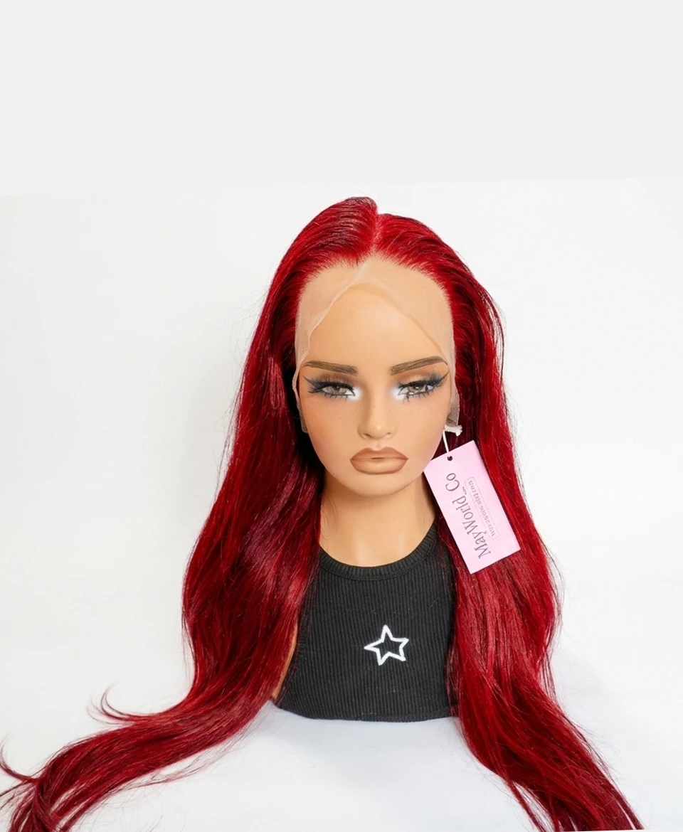 99J Straight Lace Front Wig (13×4, 28")