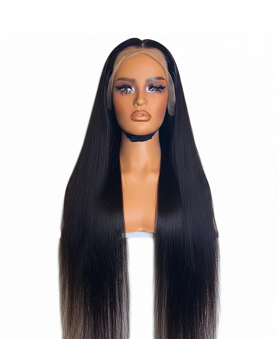 30" Transparent Lace 100% Human Hair Wig