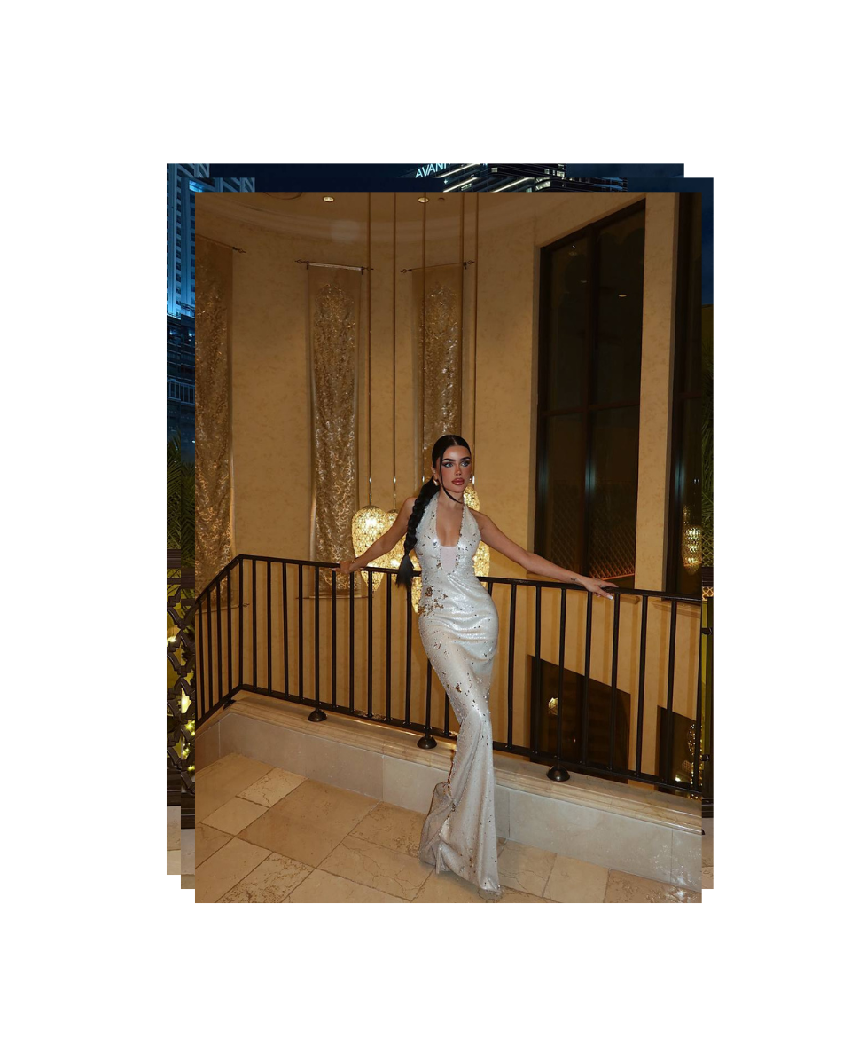Â Aurelia Sparkle Strap Dress